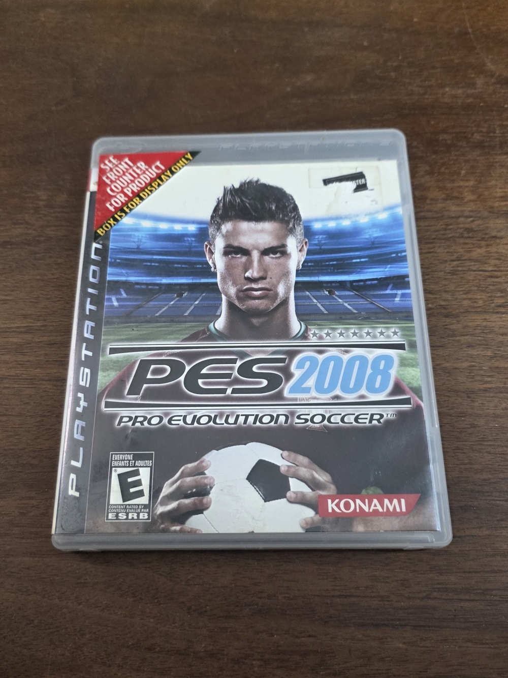 Sony PS3 Pes 2008 Pro Evolution Soccer Game CIB